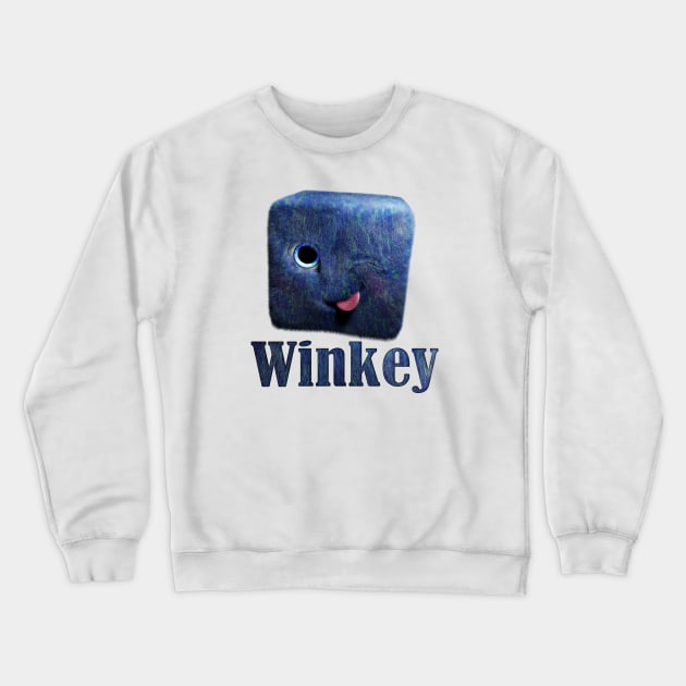 Wink Crewneck Sweatshirt by All About Gift